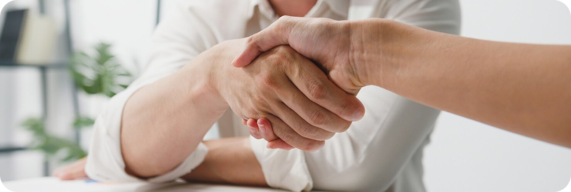 Reliable Business Partnership Handshake